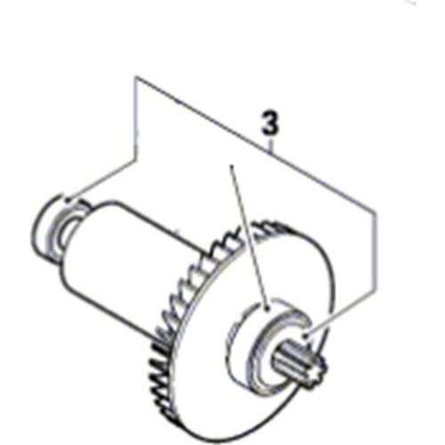 18V Armature Rotor for BOSCH GBH18V-21 GBH180-LI 1619P15328 Power Tool Accessories Electric tools part