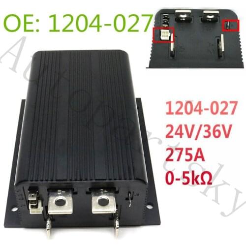 Replace Curtis 1204-027 1204027 New PMC 24V 36V 275Amp DC Controller For EZGO Golf Cart