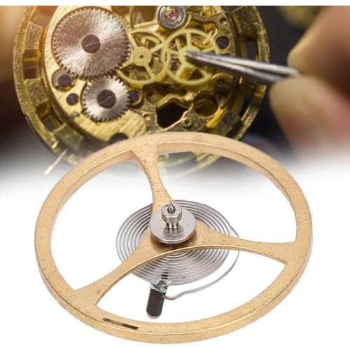 Alloy Watch Balance Wheel Spring Watch Replacement Part for ST25 Series 2505 Movement Watch Parts for Watchmaker Repairing Tool