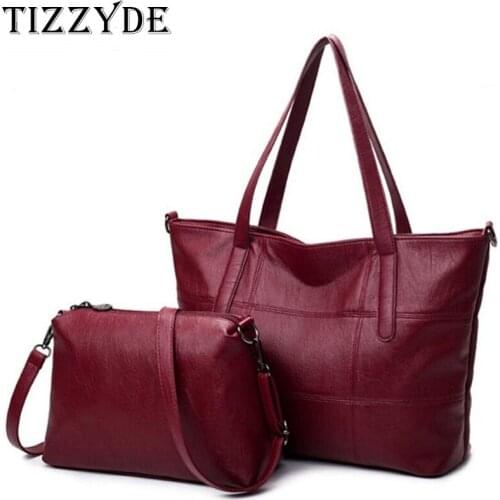 High Quality Women Composite Bag 2017 Large Capacity Handbag Lady Famous Designer Brand Shoulder Fashion Messenger Bag CQ144