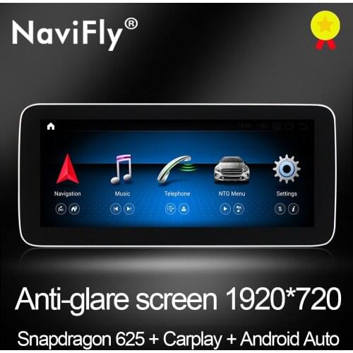 10.25" Android 10.0 Car Intelligent System Multimedia Video Player For Benz A-Class W176/GLA-Class X156/CLA-Class C117 2013-2018