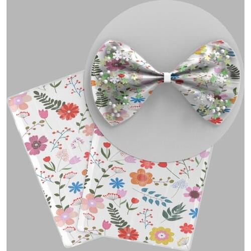 10pcs/ set PVC 10*15cm Transparent Shaker Pocket Patterned Sealed Shaker Sleeve Flower Plastic Bags DIY without Shakers,1Yc17156