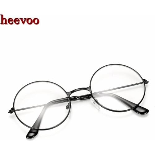 2019 Retro Retro Glasses Frame Men and Women Brand Designer Round Glasses Optical Glasses Frame Trend Metal Glasses