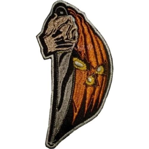 4'' Halloween Logo Embroidered iron on and sew on Patch Horror Michael Myers Resurrection Return