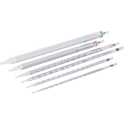 50pcs Plastic Material Transparent Serological Pipette 10ml Pipette Serological Tip