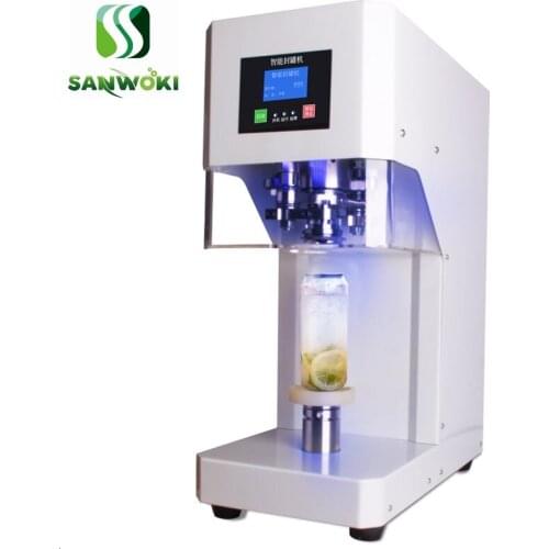 Automatic can sealing machine milk tea shop sealing cup machine cans seamer machine beverage sealer drinks cup seal machine