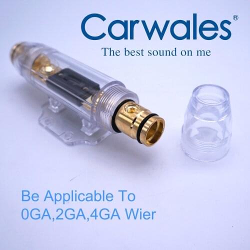 Car Audio Refit Fuse Holder High Power Thick Wire Big Fuse Power Cable Host Amplifier Subwoofer Accessories for Auto Amplifier