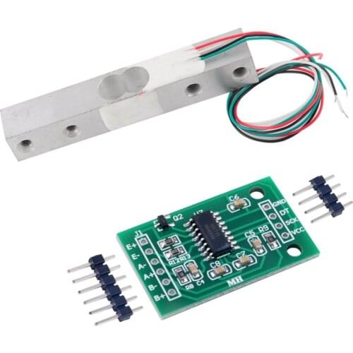 RCmall HX711 AD Module Scale Load Cell 3KG/2KG/1KG/20KG/10KG/5KG 500g Weight Weighing Sensor
