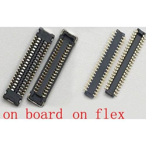 2PCS 40pin LCD Display Screen Flex Cable For One Plus OnePlus 2 A2001 A2003 A2005 FPC Connector Plug Port On Board