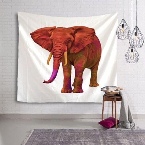 Elephant Tapestry Wall Hanging Bed Spread Beach Towel Table Cloth Yoga Mat Elephant Pattem Muebles de la Sala Large Size