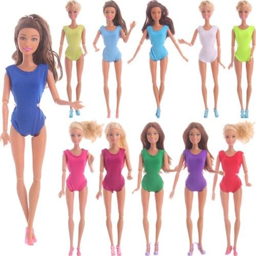 Doll Swimming Suits For Barbies Solid Color Beauty And Fashion To The Dolls Of Our Future Generations