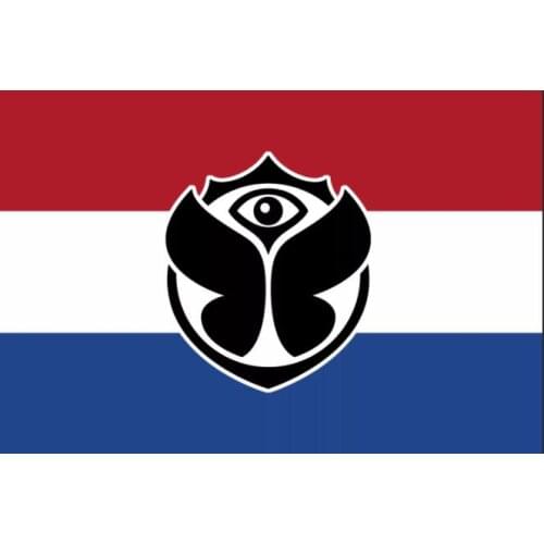 Tomorrowland Flag with Nederland 3x5ft custom any hobby flag banner