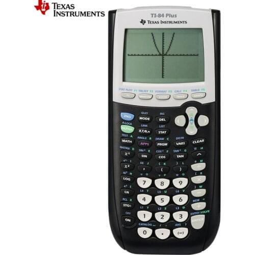 New Texas Instruments Ti-84 Plus Graphing Calculator Top Fashion Plastic Battery Calculatrice Led Calculator