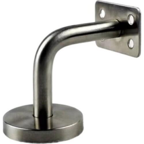 Flat Fixed pallet,Solid Stainless steel handrail Bracket/Stent/support,60x60mm,wall support,Flat handrail,Stairs accessories