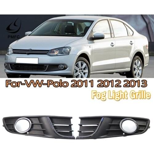 Car-Styling Fog Light Fog Lamp Grille Cover Fog Lamp Grill Honeycomb for Polo 2011-2013
