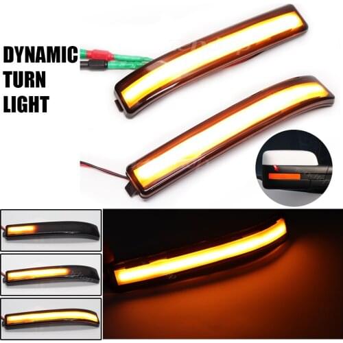 Dynamic Blinkers Flowing Turn Siganl Lamp Lighting LED Car Light For Ford F-150 F150 04-14 Raptor Expedition For Lincoln Mark LT