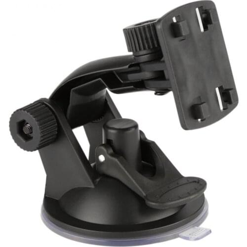Universal Car suction cup Tripod holder cradle bracket mount GPS DVR camera black Portable