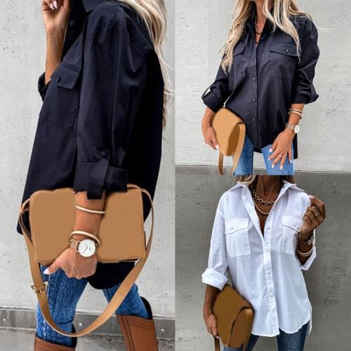 YJSFG HOUSE Collar Blouses