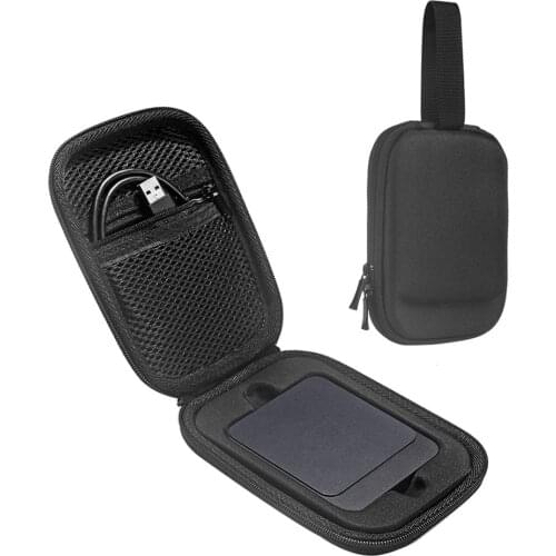 Hard Drive Case Portable Storage Pouch Waterproof Carrying Case for Seagate Barracuda Fast SSD 500GB 1TB 2TB Accessories