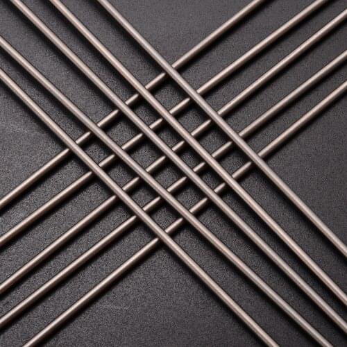 10pcs 2mm Diameter Titanium 6al-4v Round Bar Ti Gr.5 Grade 5 Welding Rods 250mm Length