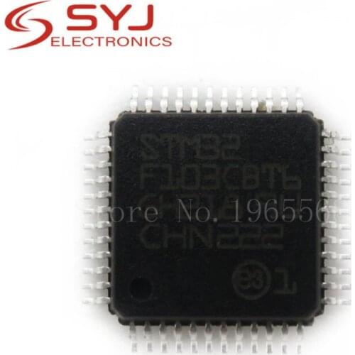 10pcs/lot STM32F103CBT6 STM32F103CB 32F103CBT6 128KB QFP48 ARM new original In Stock