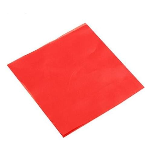 50pcs 15cm x 15cm Red Silk Scarves For Appeairng/Disappearing Magia Close Up Stage Street Accessories Props Magic Tricks Toy