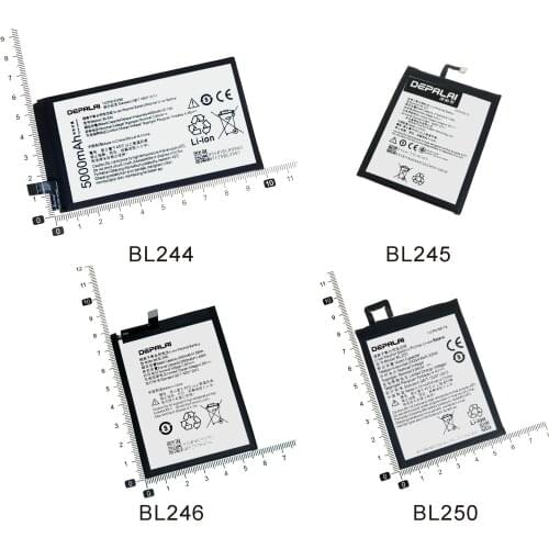 BL244 BL245 BL246 BL250 Battery For Lenovo Vibe P1 P1A42 P1C58 P1C72 S60 T W Shot Z90-7 Z90-3 Z90a40 S1c50 S1a40 Batteries