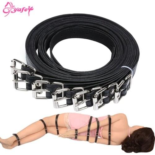 Bdsm Sex Bondage Set Rope Shibari Strap Sm Bondage Restraints Belt Fetish Handcuffs Bondage BDSM Adult Erotic Sex Toy For Couple