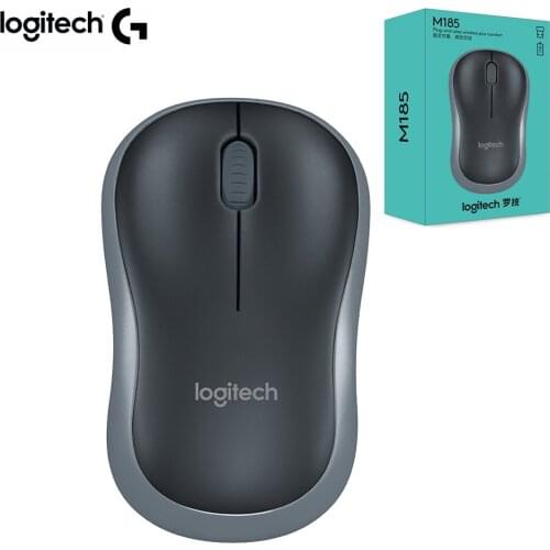 Logitech original Mice M185 wireless mouse 1000 DPI for pc mouse user