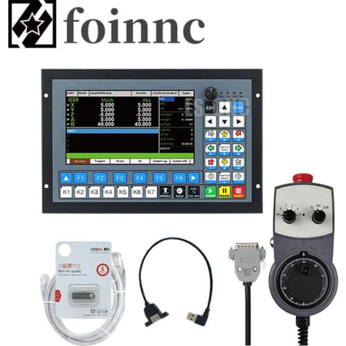 DDCSV3.1 upgrade CNC offline controller DDCS-EXPERT / M350 3/4/5 axis 1MHz ATC + 5-axis handwheel MPG automatic switch tool
