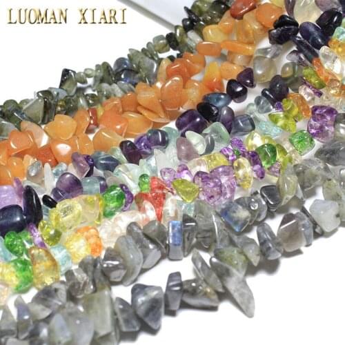 Natural Irregular 8-12 mm labradorsteins Topazs Rose Quartzs Stone Beads For Jewelry Making Diy Bracelet 85cm/strand