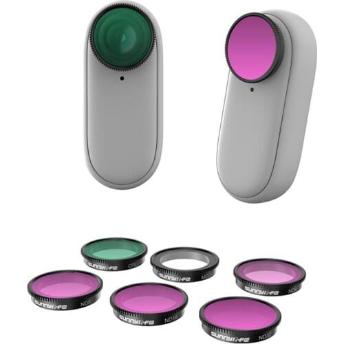 HD Lens Filter ND4 ND8 ND16 ND32 CPL MCUV ND Combo Filters Set For Insta360 GO 2 Action Camera Accessories