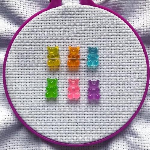 Gummy Bear Needle minder to keep track of your needle Cross Stitch Accessories
