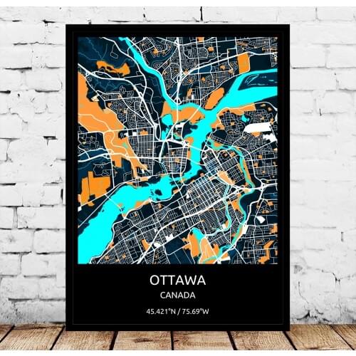 Canada City Ottawa Poster