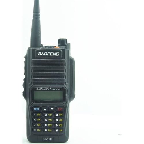 Powerful BaoFeng UV-9R 8W Power Waterproof IP67 Dual Band UV 136-174/400-520MHz Ham Radio BFUV 9R Baofeng Long 10KM Talking Rang