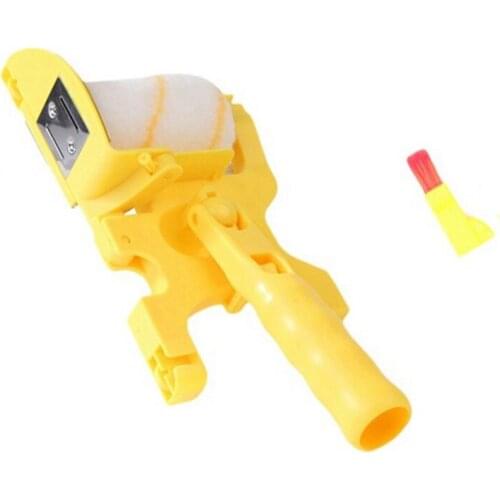 Paint Roller Brush Set with Stick Paint Brush Set Paint Roller Pro Brush Door and Window Base Paint Brush Wall Tool Retail