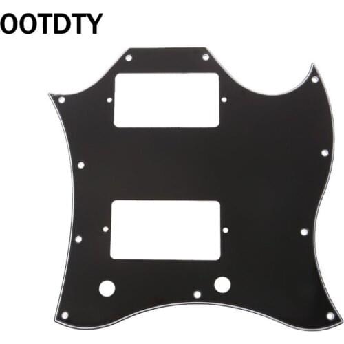OOTDTY Full Face Pickguard Scratch Plate for SG Style Guitar Parts Replacement