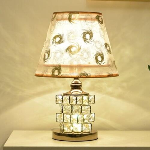 Desk Lamp Bedroom European Simple Modern Living Room Decorative Cabinet Home Warm Bedside Lamp Indoor Lighting