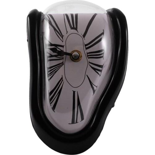 Surreal Melting Distorted Wall Clocks Surrealist Salvador Dali Style Wall Watch Decoration