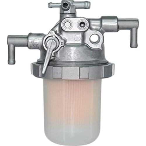 Water Separator Assembly 129100-55621 129907-55701 Five Tubes 94/88 56-7 Excavator 4D84 Fuel Filter Assembly