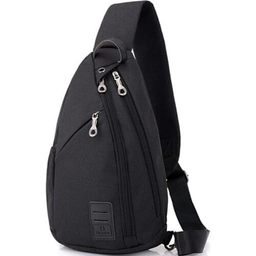 SUUTOOP Men Fashion Multifunction Shoulder Bags Crossbody Sling Bag Man Waterproof Travel Messenger Chest Bags Pack For Male