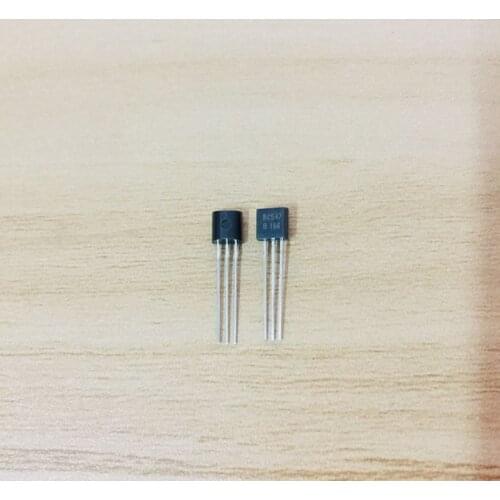 200PCS BC547B BC547 100MA 45V TO-92 transistor in-line triode transistor NPN BC547