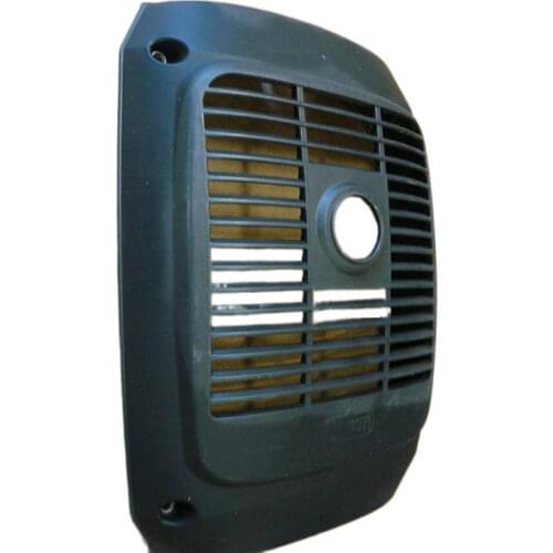 MUFFLER COVER FOR KIPOR IG770 IG1000 IG2000 IG2600 &MORE INVERTERS HANDLE PORTABLE GENERATOR BLACK REAR HOUSING SHROUD PANEL