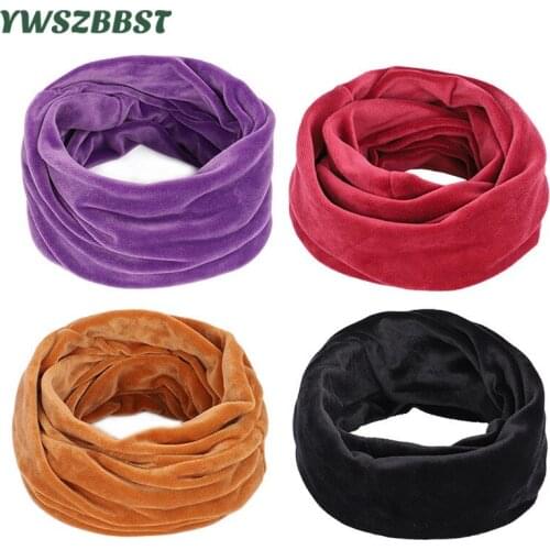 Unisex Winter Scarf for Boys Girls Women Men Cashmere Thick Elastic Mufflers Outdoor Warm Autumn Knitted Children Scarf