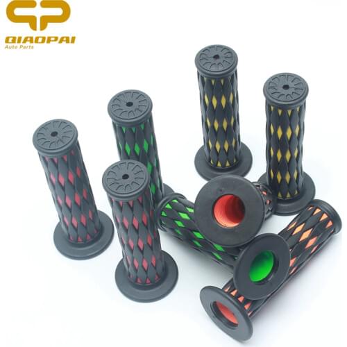 1Pair Universal 7/8" 22mm 24MM Moto Rubber Handhandle Grips Bar Antiskid Unbreak Hand for Triumph Street Scrambler Yamaha KTM