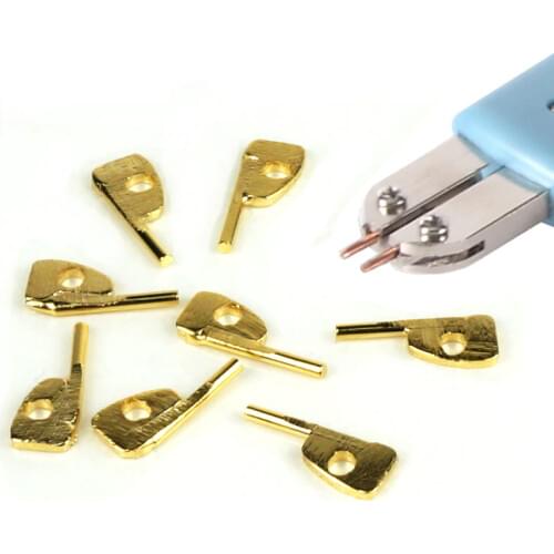 10PCS spot welding pin High quality alumina copper welding pin Suitable for SUNKKO HB-71A spot welding pen welding pin fittings