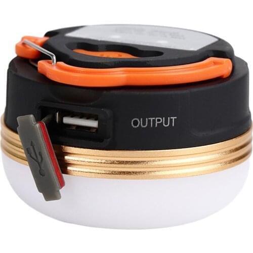 3 Mode USB Charging Camping Lights 5LED Outdoor tents Light Emergency Flashlight for Mobile Phone charging with Magnet