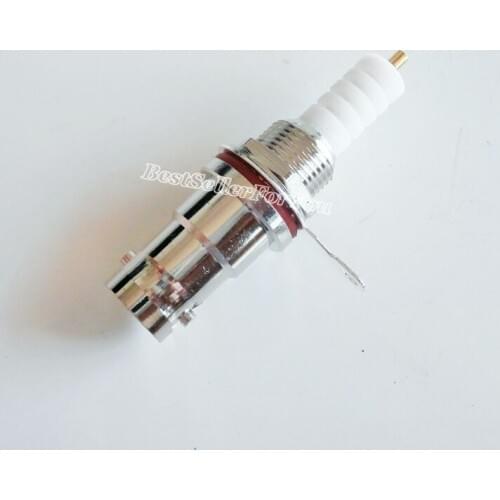 5Pcs Connector SHV 5000V 5KV RP-BNC female bulkhead solder Panel mount COAXIAL