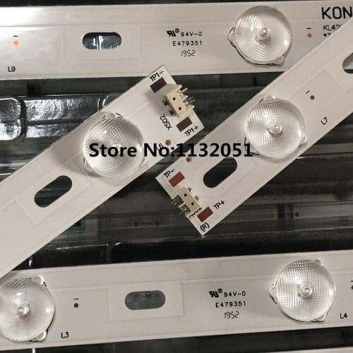 8 pieces/set for Original Kon ka 42"TV KL42GT618 35017849 35017855 35017848