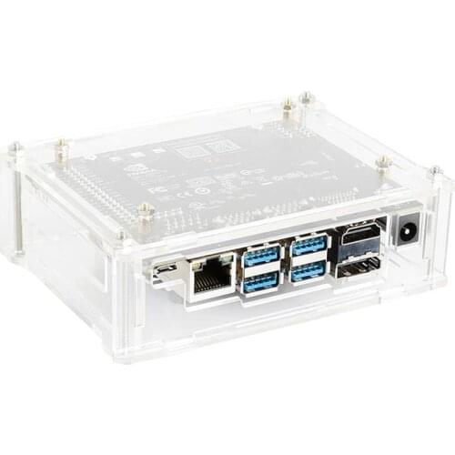 Waveshare Acrylic Clear/transparent Case (Type A) for Jetson Nano Developer Kit B01 4GB Nice looking dust resistance